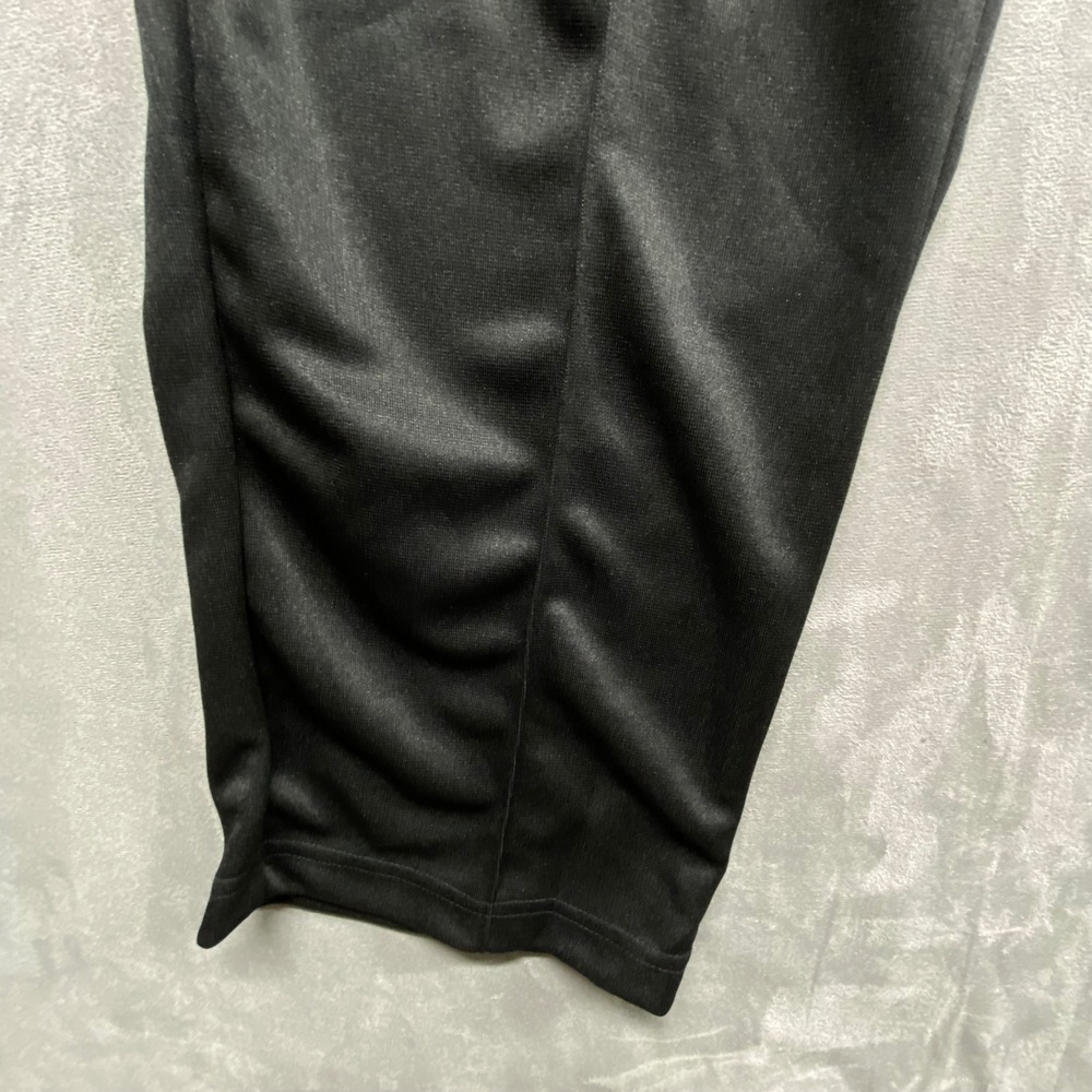 Roamans 28W Petite Black Polyester Elastic Waist Athletic Track Pants - Picture 10 of 12